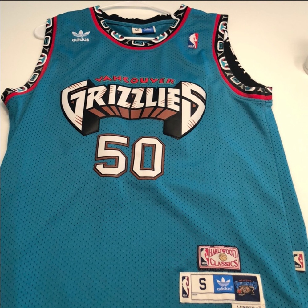 Vancouver Grizzlies Reeves Jersey Small